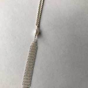 Tiffany Elsa Peretti mesh tassel pendant
